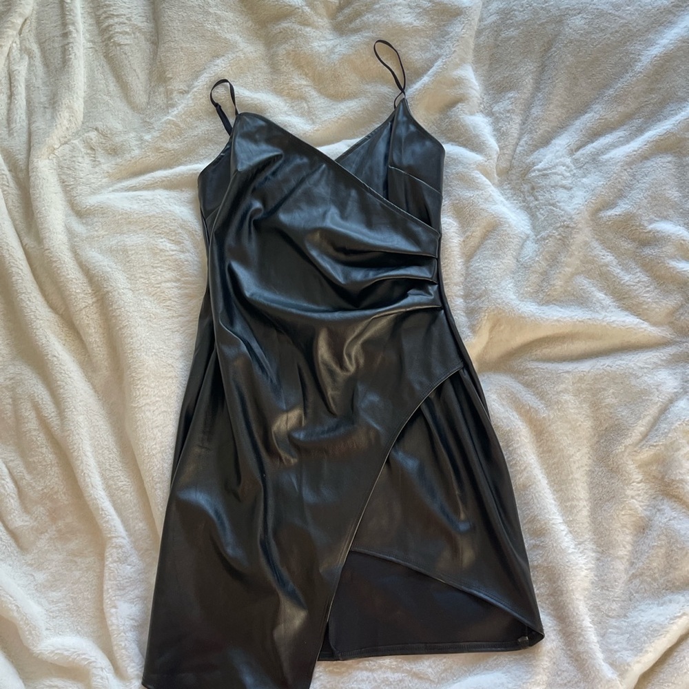 Akira Leather Dress